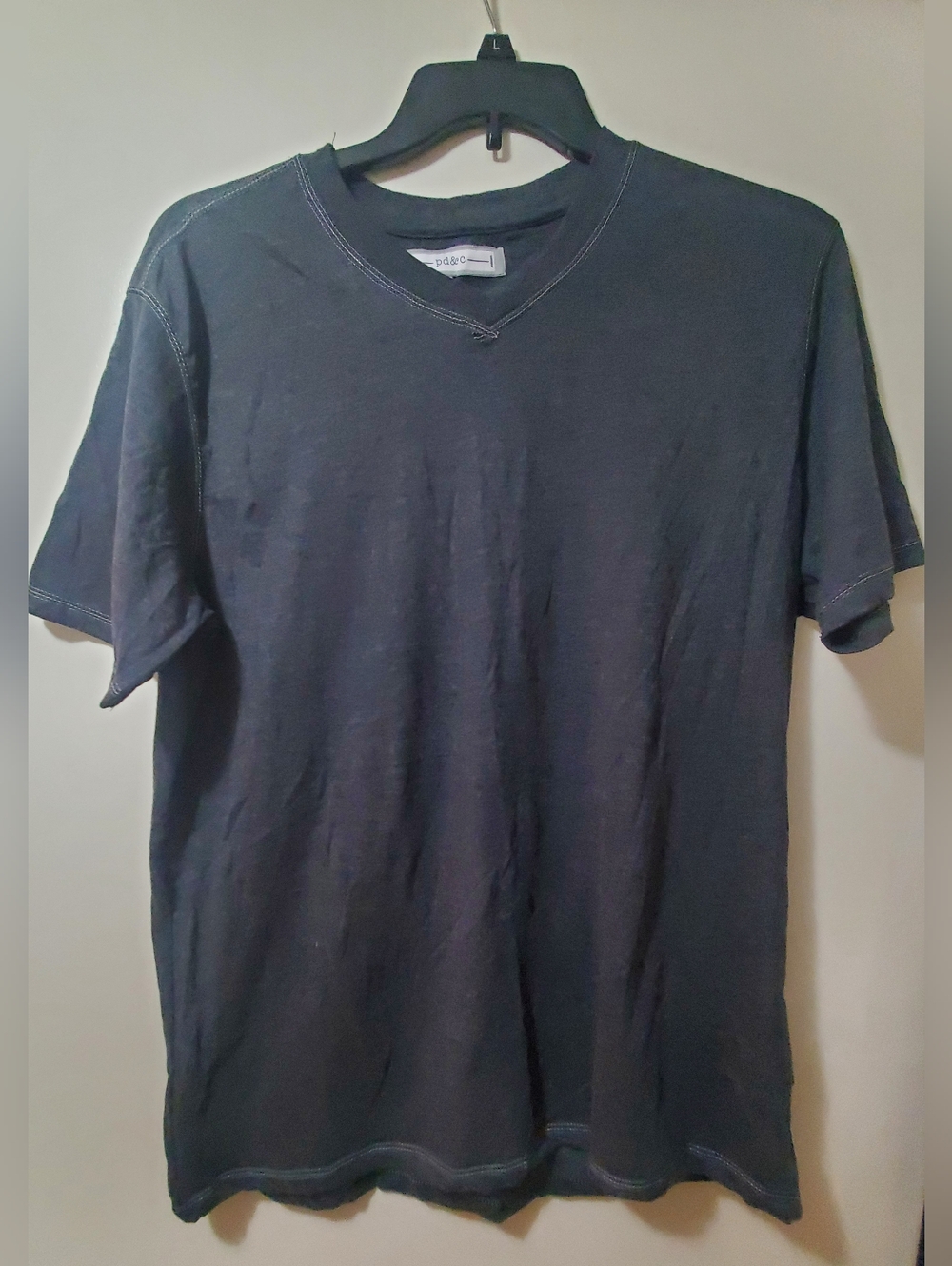 PD&C Short Sleeve Men's T-Shirt Size XL
